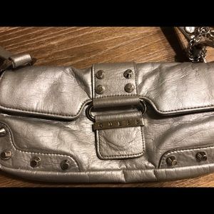 Silver Guess Purse